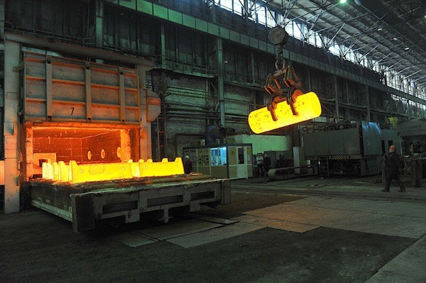 Nhà máy sản xuất titan của Tập đoàn công nghệ Rostec Nga