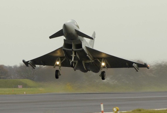Máy bay chiến đấu Typhoon châu Âu của Không quân Anh