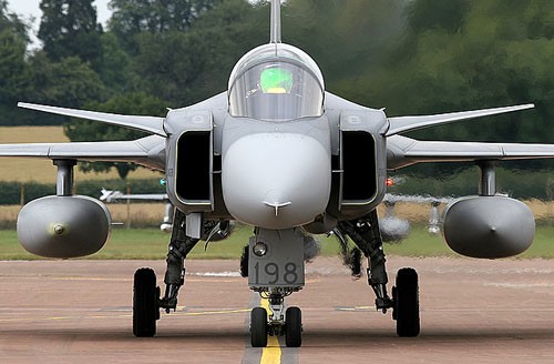 Máy bay chiến đấu JAS-39 Gripen của Không quân Thụy Điển