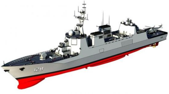 Trung Quốc phát triển tàu khu trục tên lửa thế hệ mới Type 055