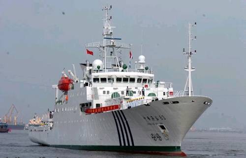 Tàu Hải giám 83 Trung Quốc, lượng giãn nước 3.980 tấn, hoạt động trên Biển Đông (ảnh tư liệu minh họa).