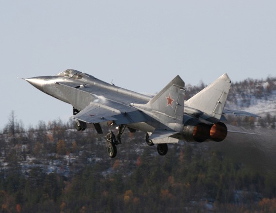 Máy bay đánh chặn MiG-31SM Nga