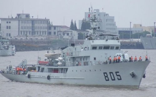 Tàu quét mìn Trương Gia Cảng số hiệu 805 Type 081 Hạm đội Đông Hải, Hải quân Trung Quốc