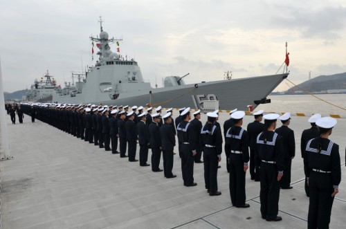 Biên đội hộ tống tốp 17 Hải quân Trung Quốc đến thăm Iran (ảnh tư liệu)