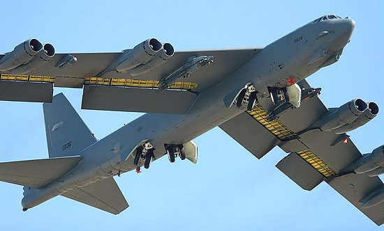 Máy bay ném bom chiến lược B-52 (ảnh tư liệu)