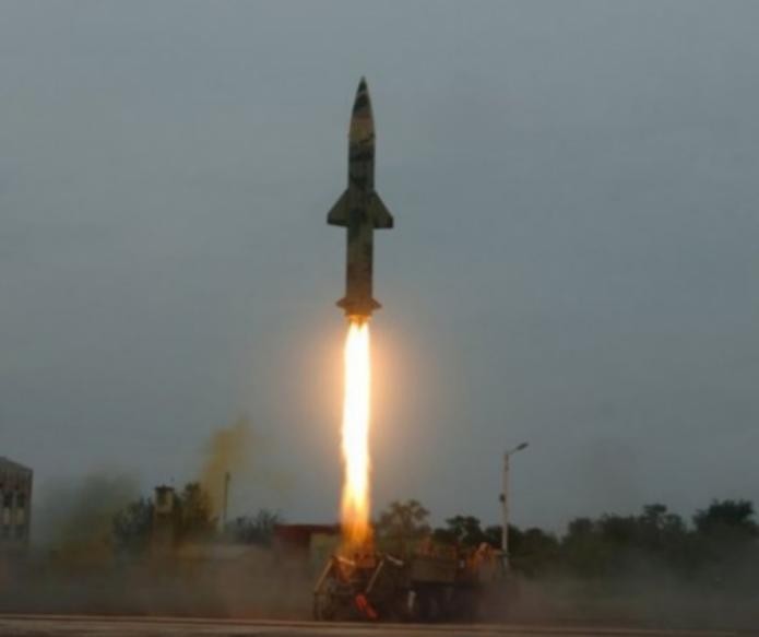 Ấn Độ bắn thử tên lửa Prithvi