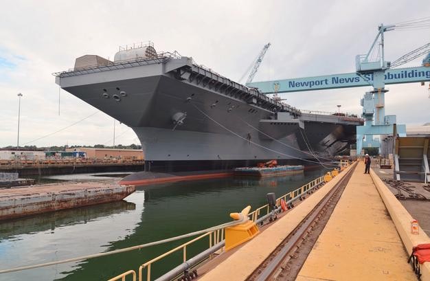 Tàu sân bay động cơ hạt nhân thế hệ mới USS Gerald R Ford Mỹ