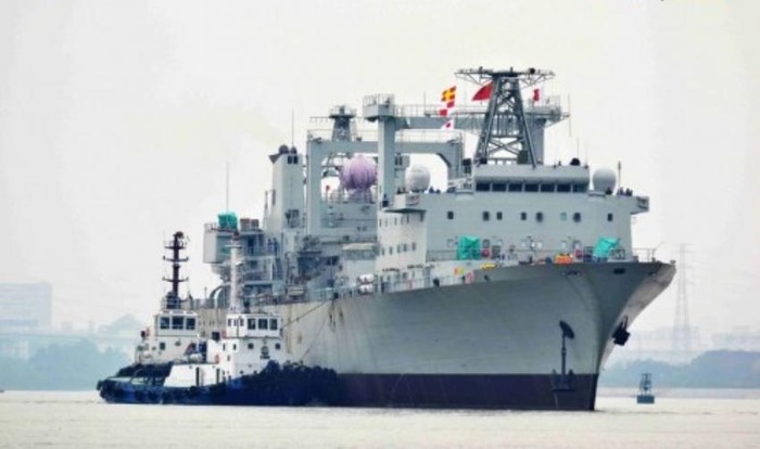 Tàu tiếp tế tổng hợp mới thứ 5 có khả năng biên chế cho Hạm đội Bắc Hải, Hải quân Trung Quốc trong năm 2015