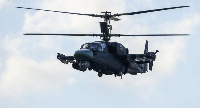 Máy bay trực thăng tấn công Ka-52K Hải quân Nga