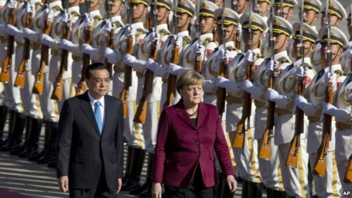 Thủ tướng Đức Angela Merkel thăm Trung Quốc