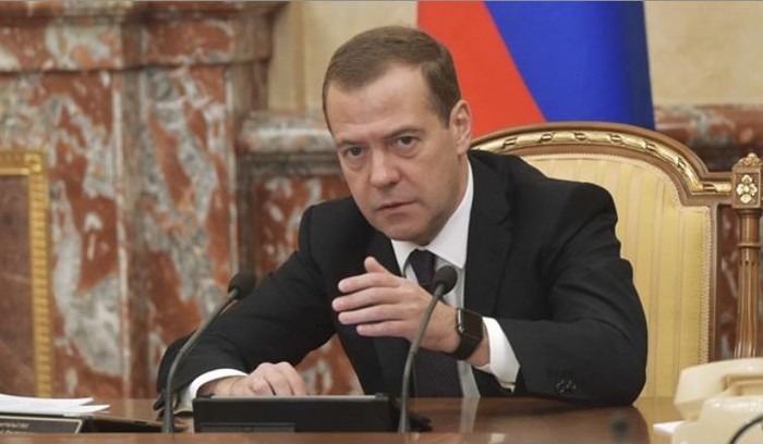 Thủ tướng Nga Dmitry Medvedev