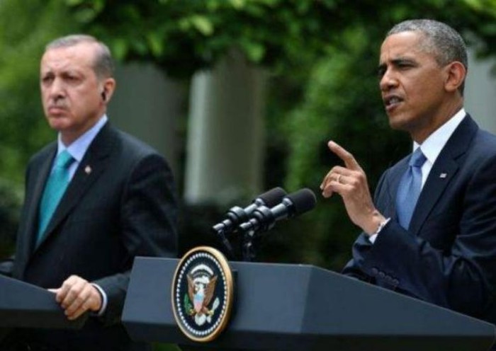 Tổng thống Thổ Nhĩ Kỳ Erdogan và Tổng thống Mỹ Barack Obama