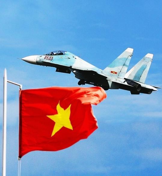 Máy bay chiến đấu Su-30MK của Không quân Việt Nam