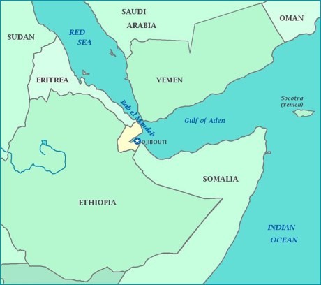 Djibouti có vị trí chiến lược