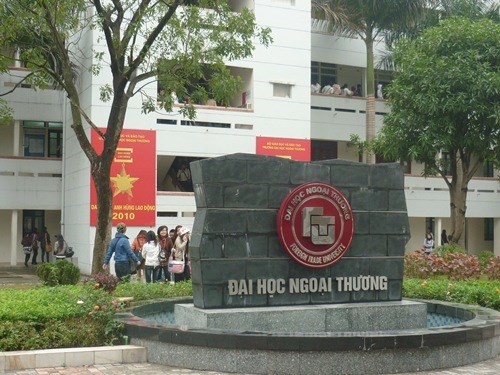 Trường Đại học Ngoại thương Hà Nội.