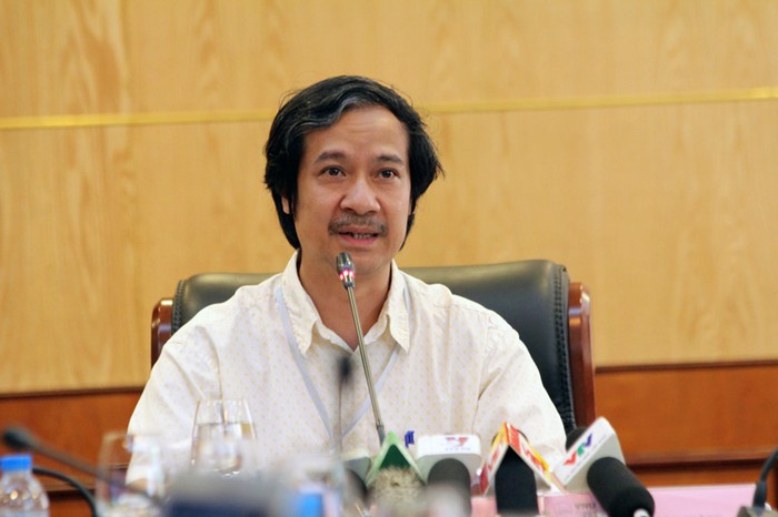 PGS. Nguyễn Kim Sơn - Phó Giám đốc Đại học Quốc gia Hà Nội. Ảnh XT
