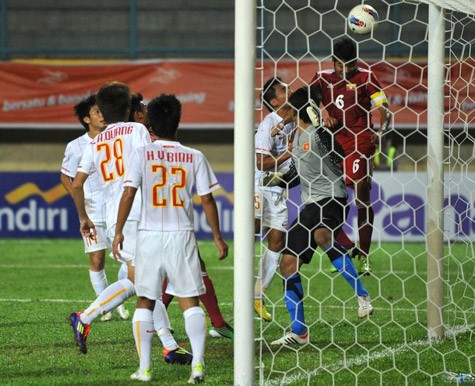 Hàng thủ U.23 Việt Nam sẽ gặp nhiều khó khăn trong trận đấu tối nay.