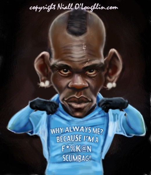 Xem thêm hình ảnh biếm họa về Balotelli