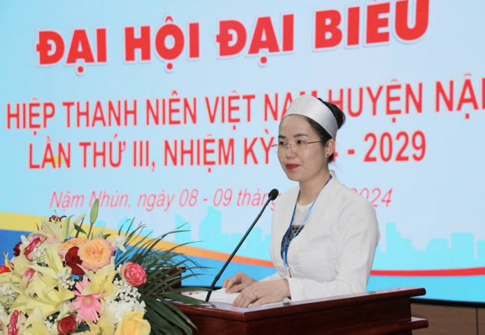 Bà Hà Thị Thanh Mai, Phó Trưởng phòng Nội vụ huyện Nậm Nhùn. (Ảnh: NVCC)