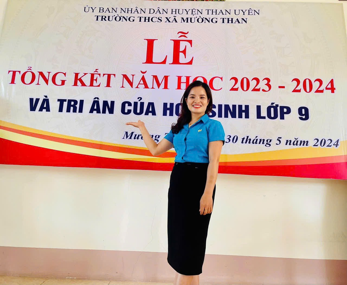 Cô Nguyễn Thị Lan Phương, giáo viên tại Trường Trung học cơ sở xã Mường Than, huyện Than Uyên, tỉnh Lai Châu. (Ảnh: NVCC)