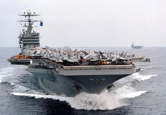 Tàu sân bay USS George Washington triển khai trên biển Hoa Đông