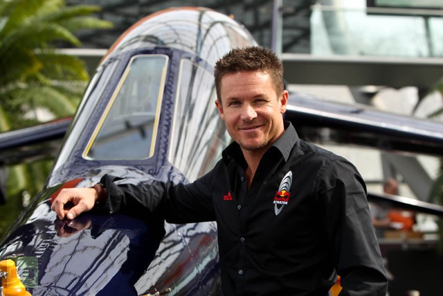 Vận động viên Felix Baumgartner.