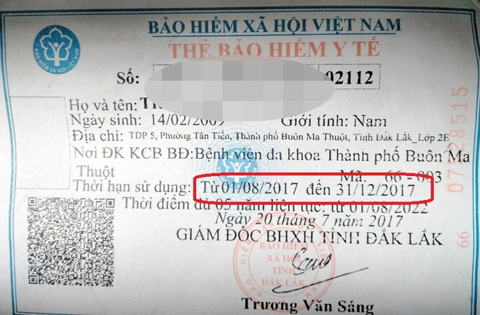 Bảo hiểm xã hội của học sinh nộp trễ làm mất quyền lợi của các em hơn 7 tháng. (Ảnh: H.L)