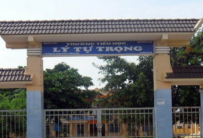 Trường Tiểu học Lý Tự Trọng. (Ảnh: H.L)