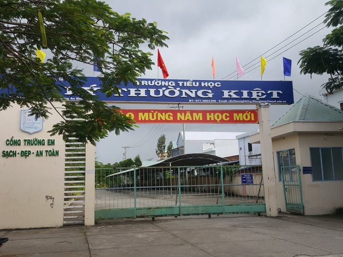 Trường Tiểu học Lý Thường Kiệt. (Ảnh: A.M)