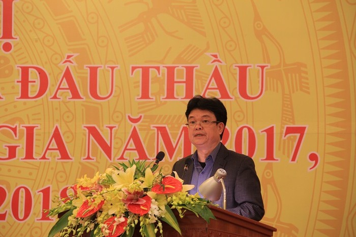 Thứ trưởng Phạm Lê Tuấn phát biểu tại Hội nghị. Ảnh: Bộ Y tế