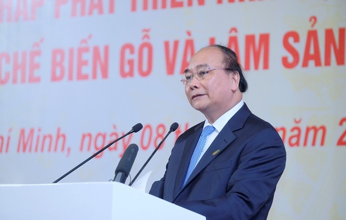 Thủ tướng Nguyễn Xuân Phúc phát biểu. (Ảnh: VGP)