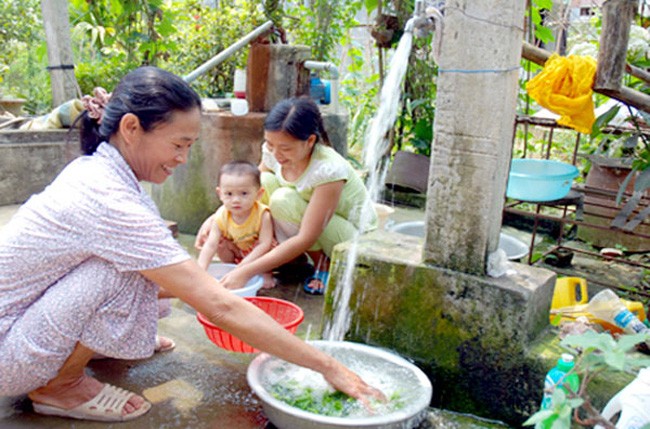 Tăng mức tín dụng cho công trình nước sạch nông thôn ảnh 1