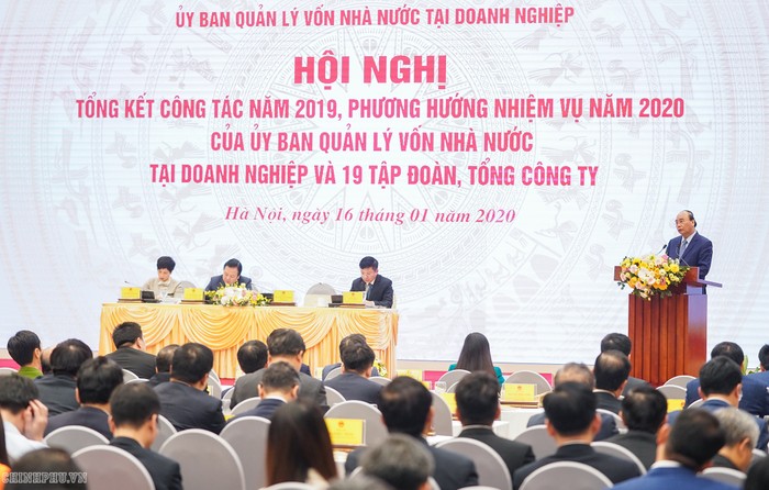 Thủ tướng phát biểu tại Hội nghị. Ảnh: VGP