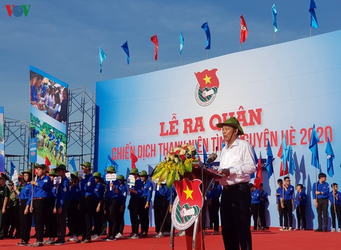 Phó Thủ tướng Thường trực Chính phủ Trương Hoà Bình phát biểu tại buổi lễ. Ảnh: VOV