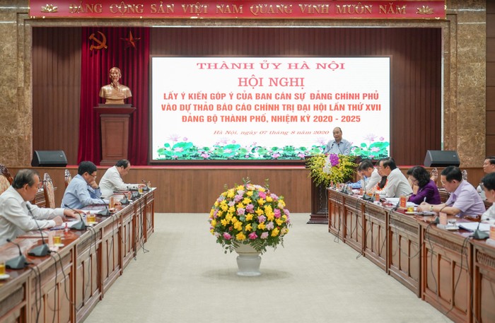 Quang cảnh hội nghị. Ảnh: VGP