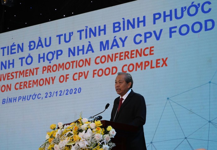 Phó Thủ tướng Thường trực phát biểu. Ảnh: VGP