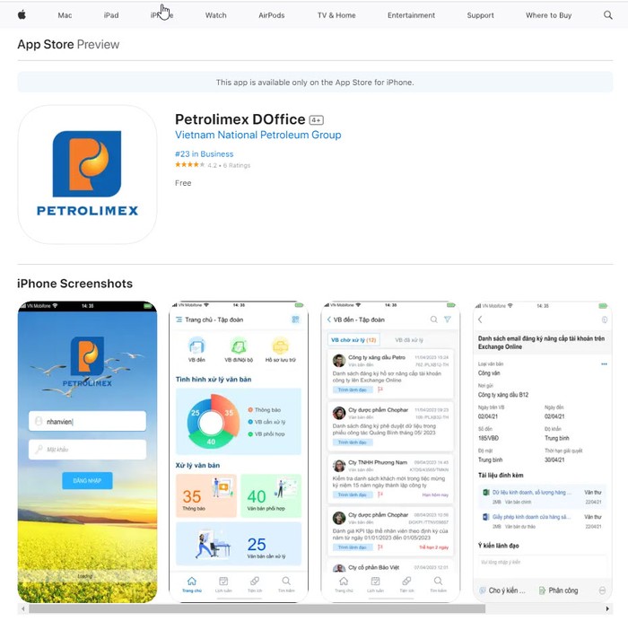 Petrolimex chính thức vận hành ứng dụng văn phòng số Doffice ảnh 4
