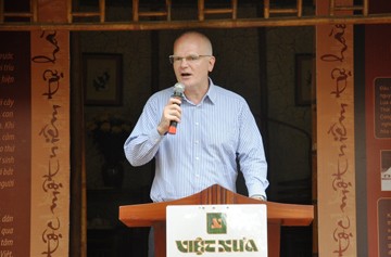 Đại sứ, Trưởng Phái đoàn Liên minh châu Âu (EU) tại Việt Nam Franz Jessen.