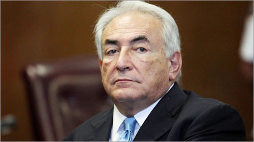 Cựu Tổng giám đốc IMF Dominique Strauss-Kahn. Ảnh: Ria
