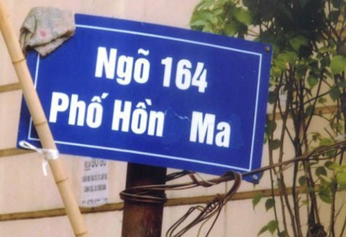 Phố... kinh dị.