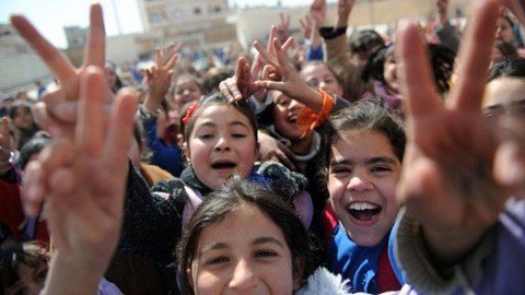 Điều người dân Syria mong mỏi nhất là hoà bình. Ảnh: AFP.