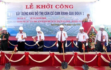 Lễ khởi công xây dựng khu đô thị căn cứ Cam Ranh