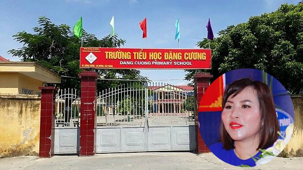 Nguyên hiệu trưởng trường Tiểu học Đặng Cương bị bắt vì có hành vi lợi dụng chức vụ, quyền hạn trong khi thi hành công vụ (Ảnh: LC)