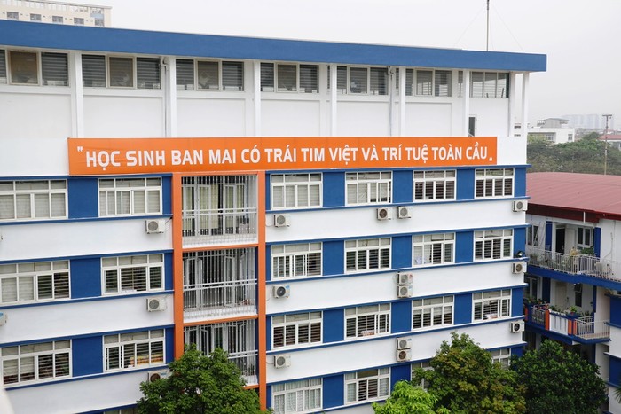 Phương trâm giáo dục của Ban Mai được thể hiện xuyên suốt quá trình dạy và học. (Ảnh trung tâm cung cấp)