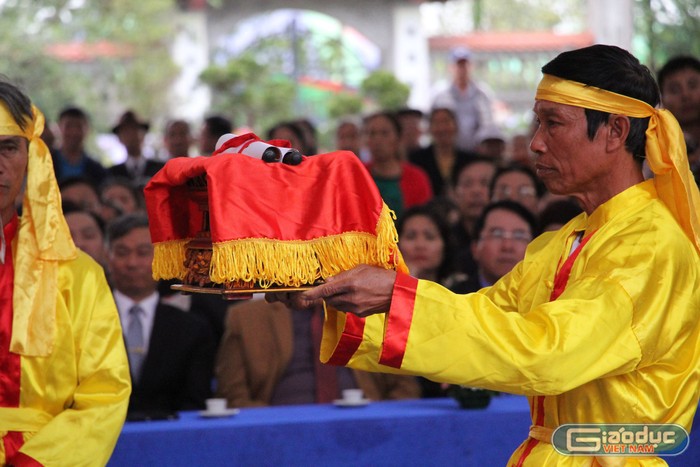 Lễ hội Minh Thề đã được Bộ Văn hóa Thể thao và Du lịch nâng tầm cấp Quốc gia vào năm 2018, là di sản văn hóa phi vật thể. (Ảnh: Lã Tiến)