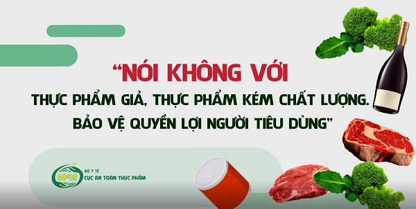 Ảnh minh họa. Thông điệp tháng an toàn thực phẩm năm 2019.