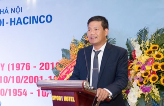 Ông Nguyễn Văn Thanh, Giám đốc Công ty Đầu tư xây dựng số 2 Hà Nội (Hacinco). Ảnh: Tuổi trẻ thủ đô