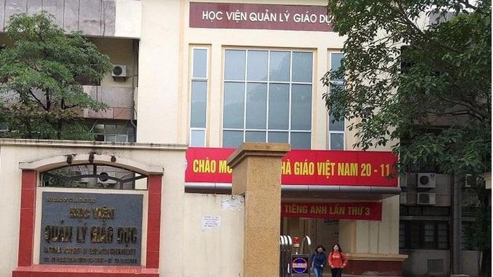 Sau tố cáo của các cán bộ, giảng viên hàng loạt những sai phạm ở Học viện Quản lý giáo dục đã được Bộ Giáo dục và Đào tạo chỉ ra. Ảnh: Công an nhân dân