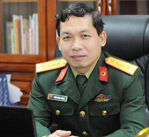Đại tá Diêm Đăng Thanh, Giám đốc Bệnh viện Quân y 110. Ảnh: Báo chính phủ