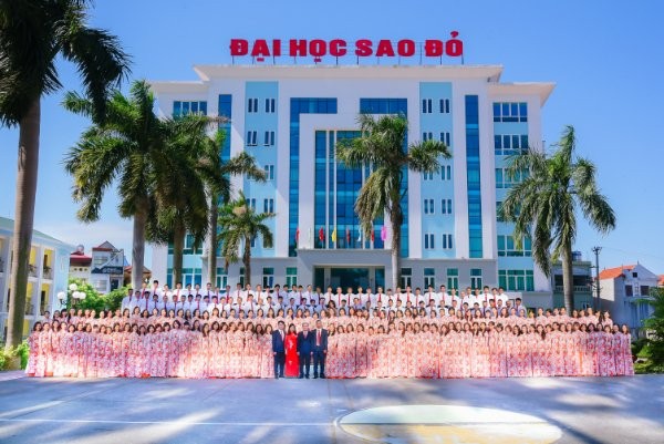 Trường Đại học Sao Đỏ - ngôi trường có bề dày truyền thống đào tạo. Ảnh: Website nhà trường